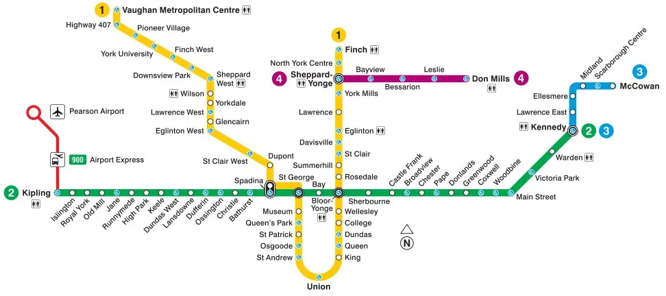 Toronto Metro hattı